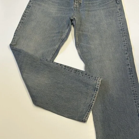 Full Length TRF Mid-Rise Wide Leg Jeans - Picture 4 of 4